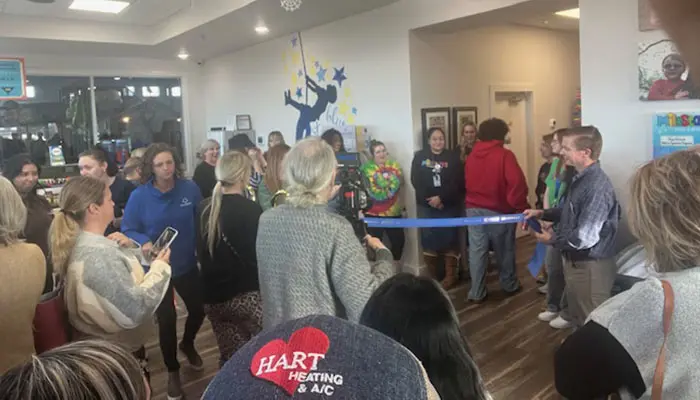 opening day of new Lubbock Chamber of Commerce office