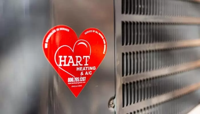Hart Heating And Ac Heart Sticker